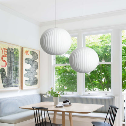 Silk Round Bubble Pendant