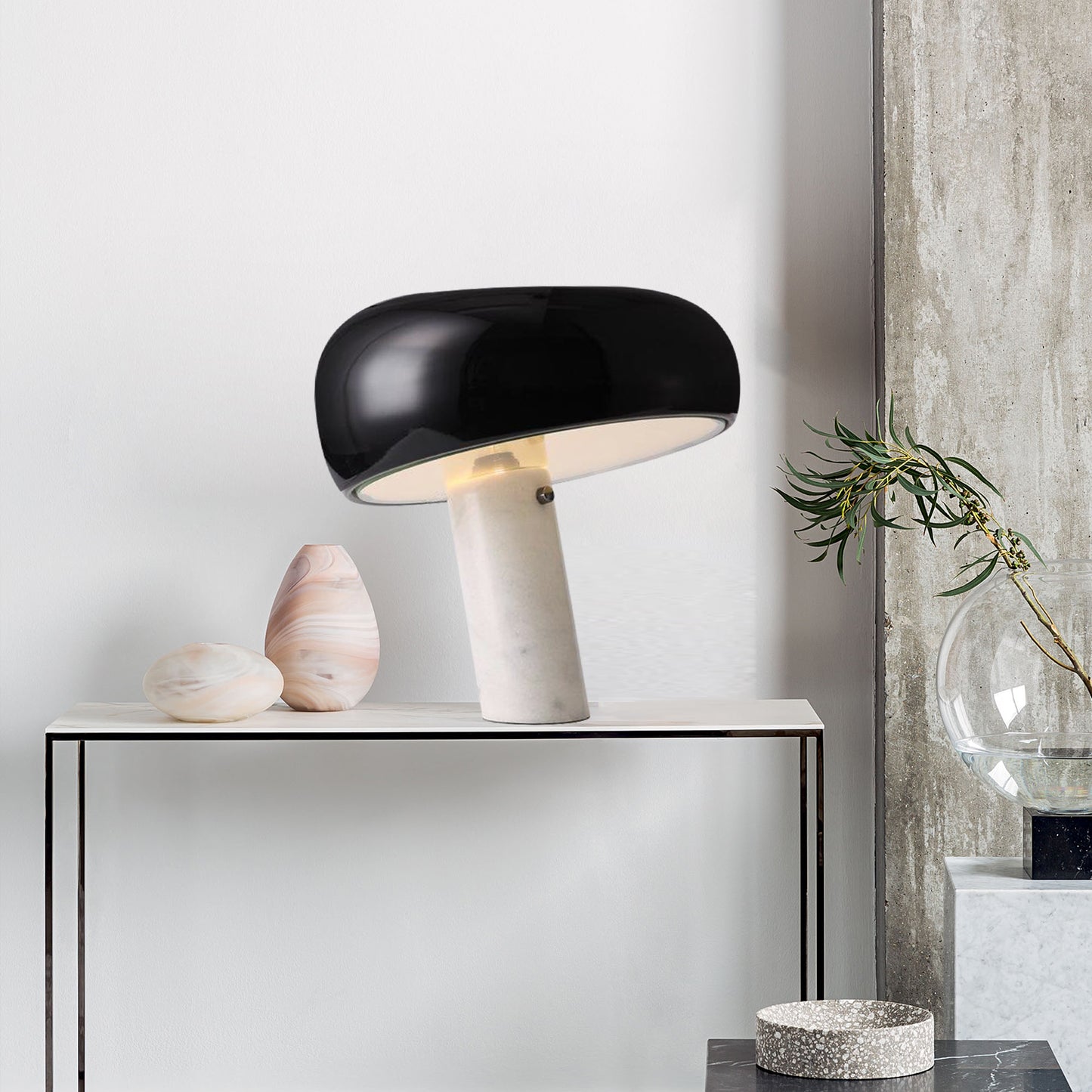 Snoopy Glass Table Lamp