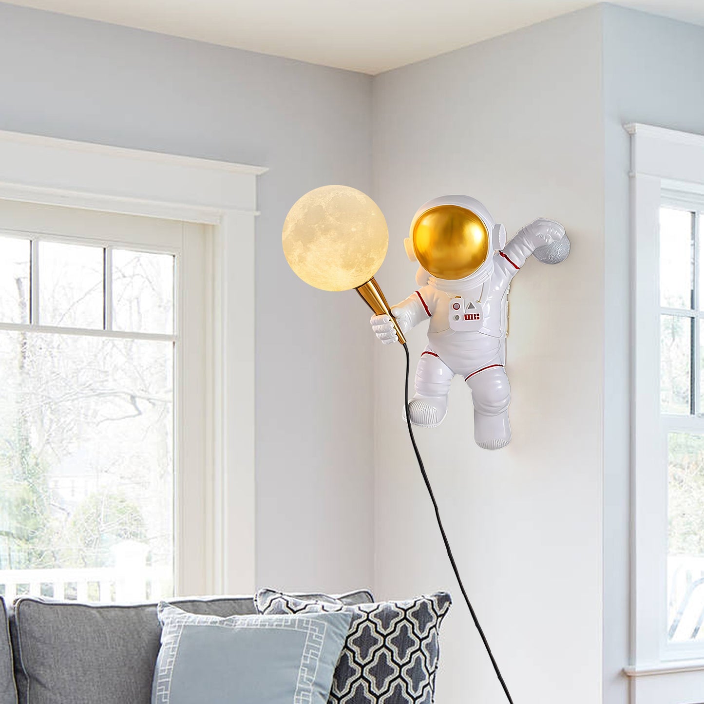 Space Explorer Sconce
