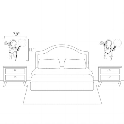 Space Explorer Sconce