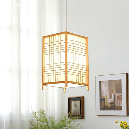 Square Cage Pendant Lamp