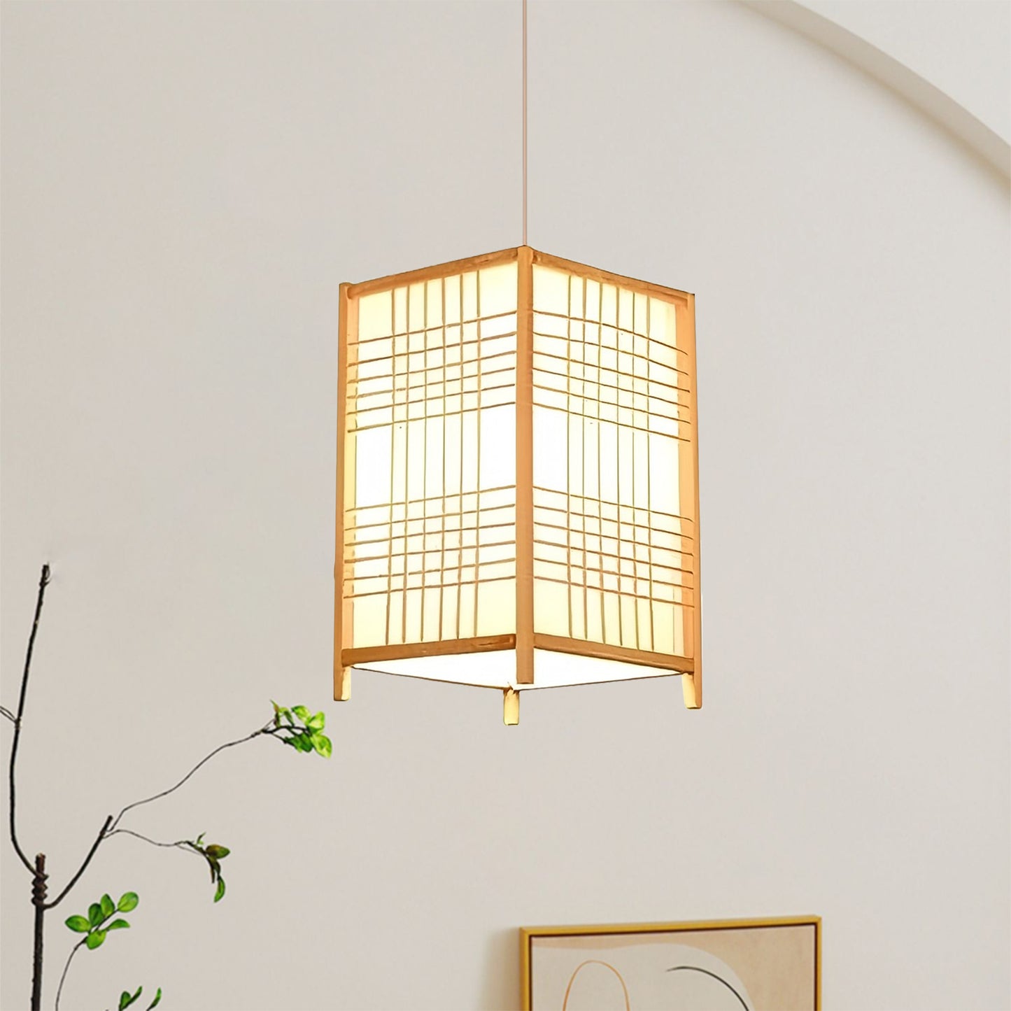 Square Cage Pendant Lamp