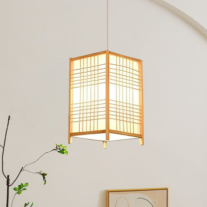 Square Cage Pendant Lamp