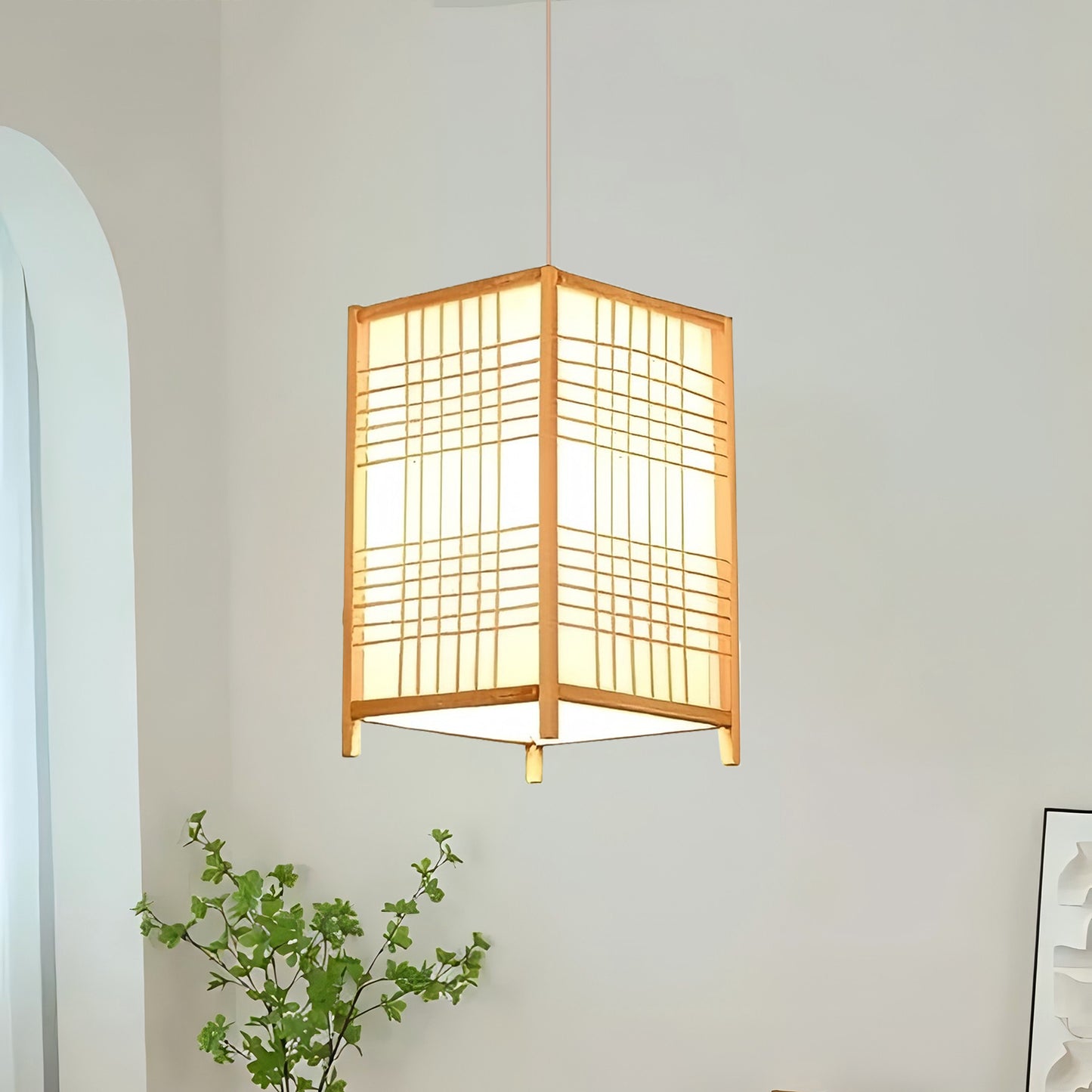 Square Cage Pendant Lamp