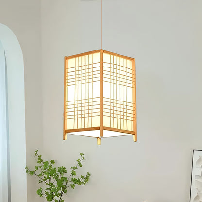 Square Cage Pendant Lamp