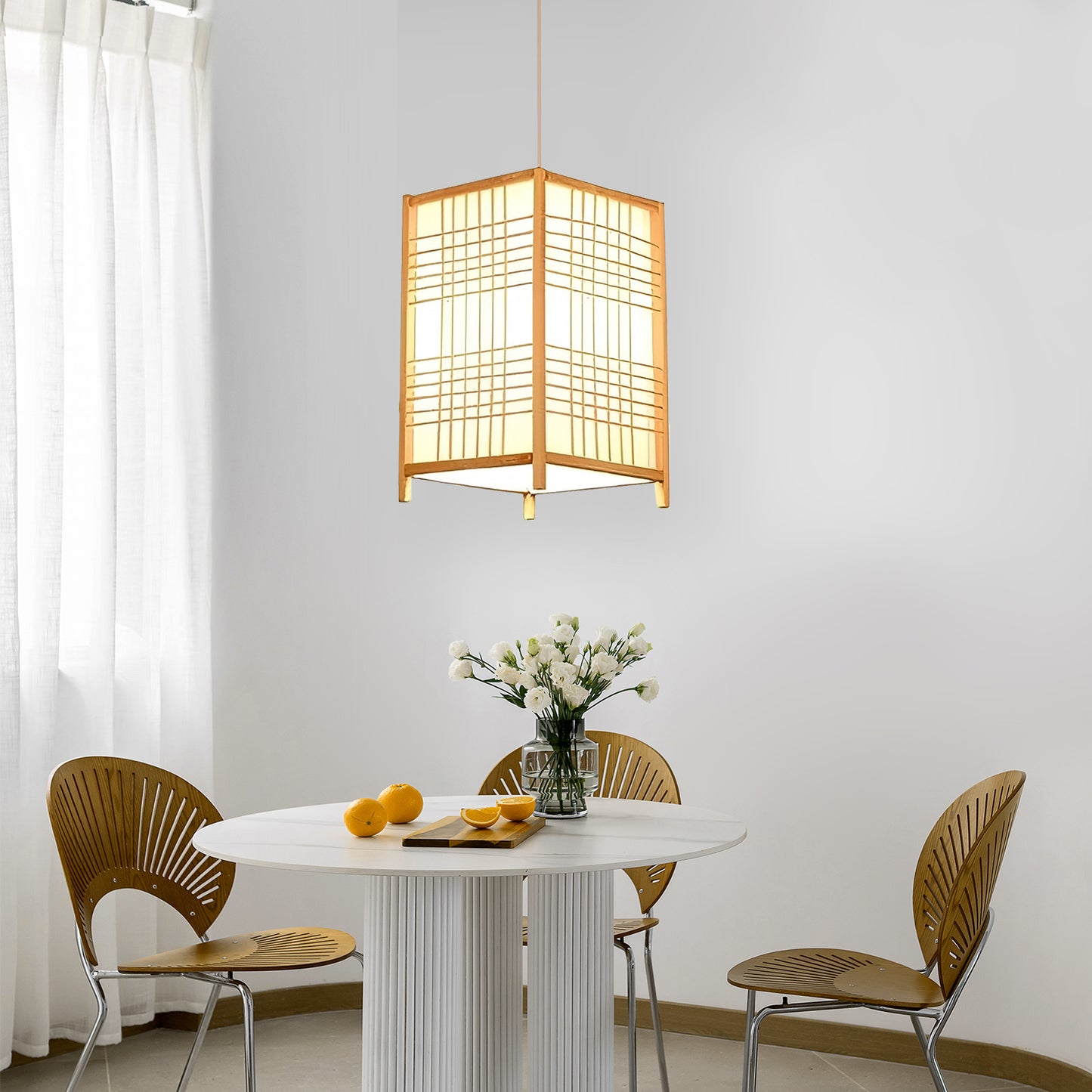 Square Cage Pendant Lamp