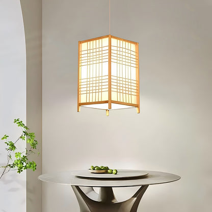 Square Cage Pendant Lamp