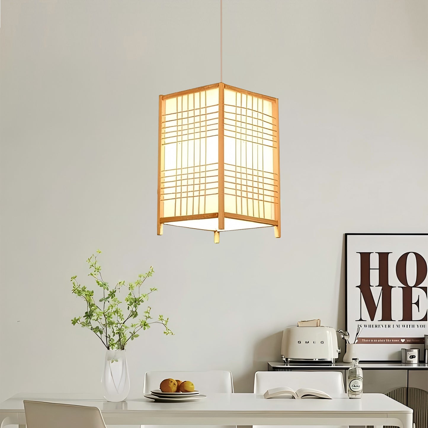 Square Cage Pendant Lamp