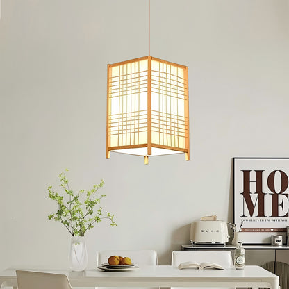 Square Cage Pendant Lamp
