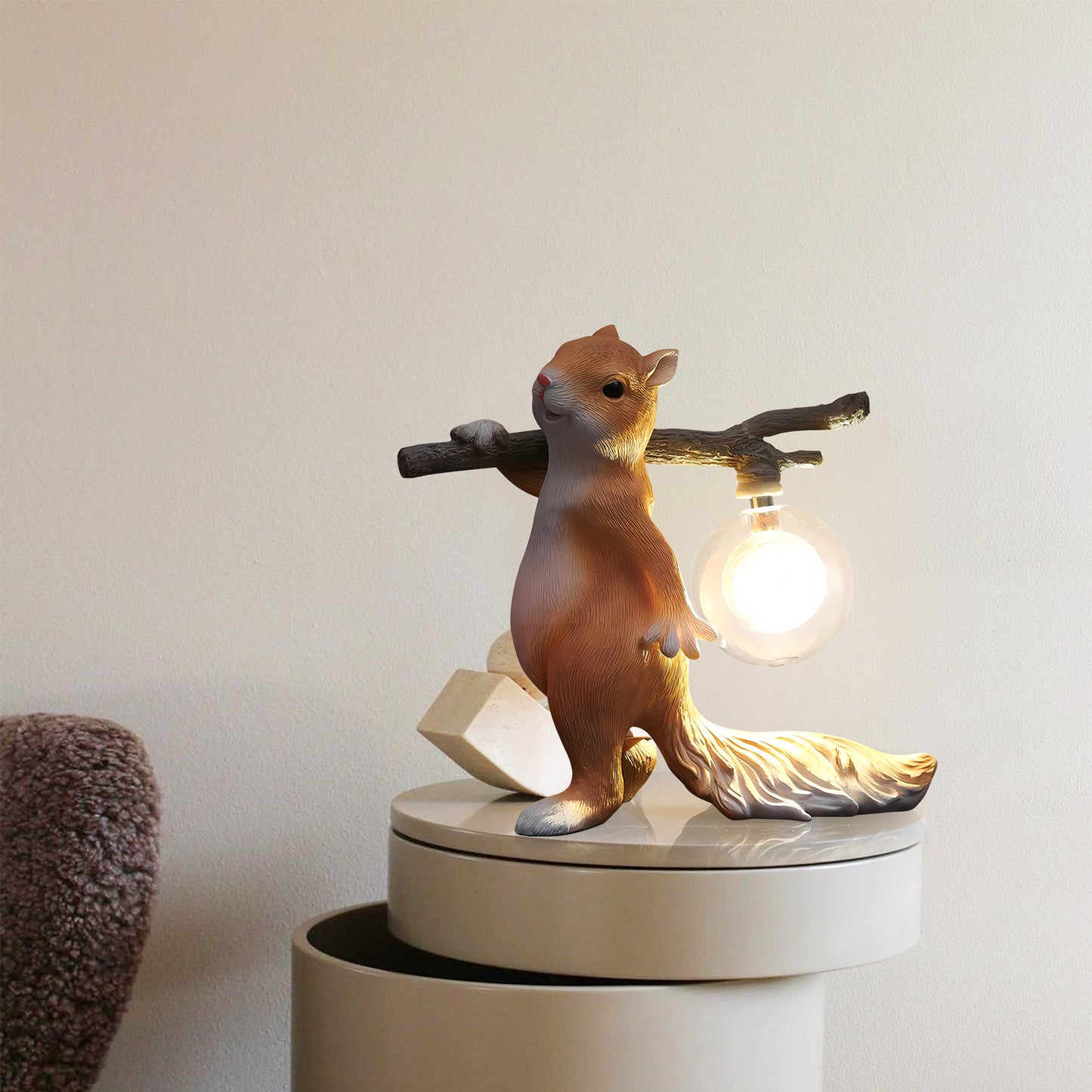 Squirrel Table Lamp