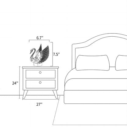 Swan Table Lamp
