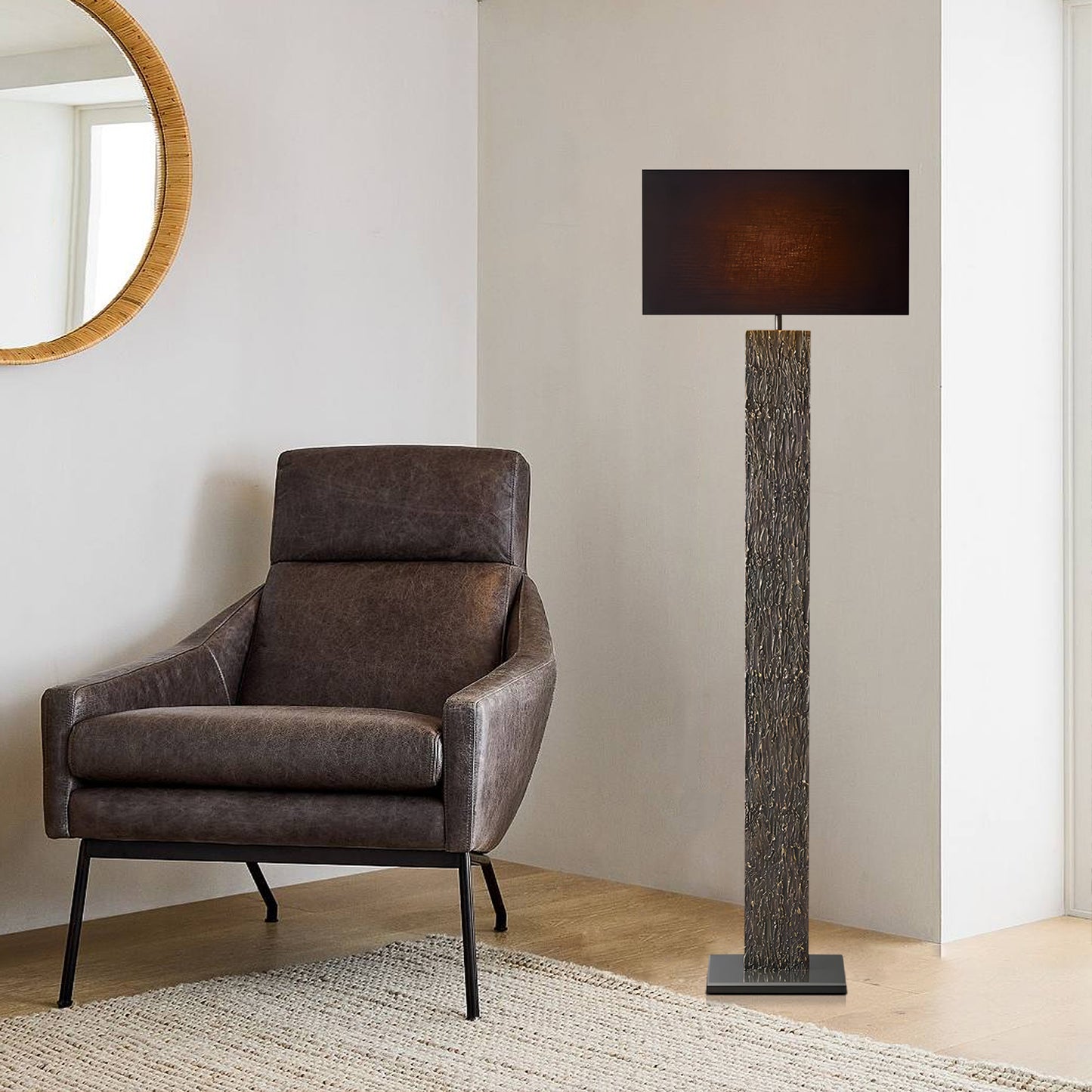 Textured Floor Lamp