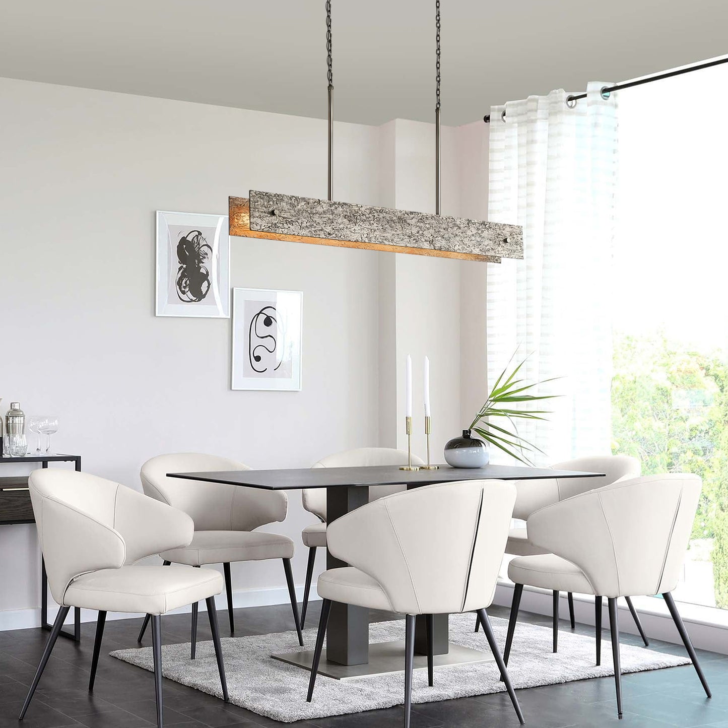 Textured Linear Pendant