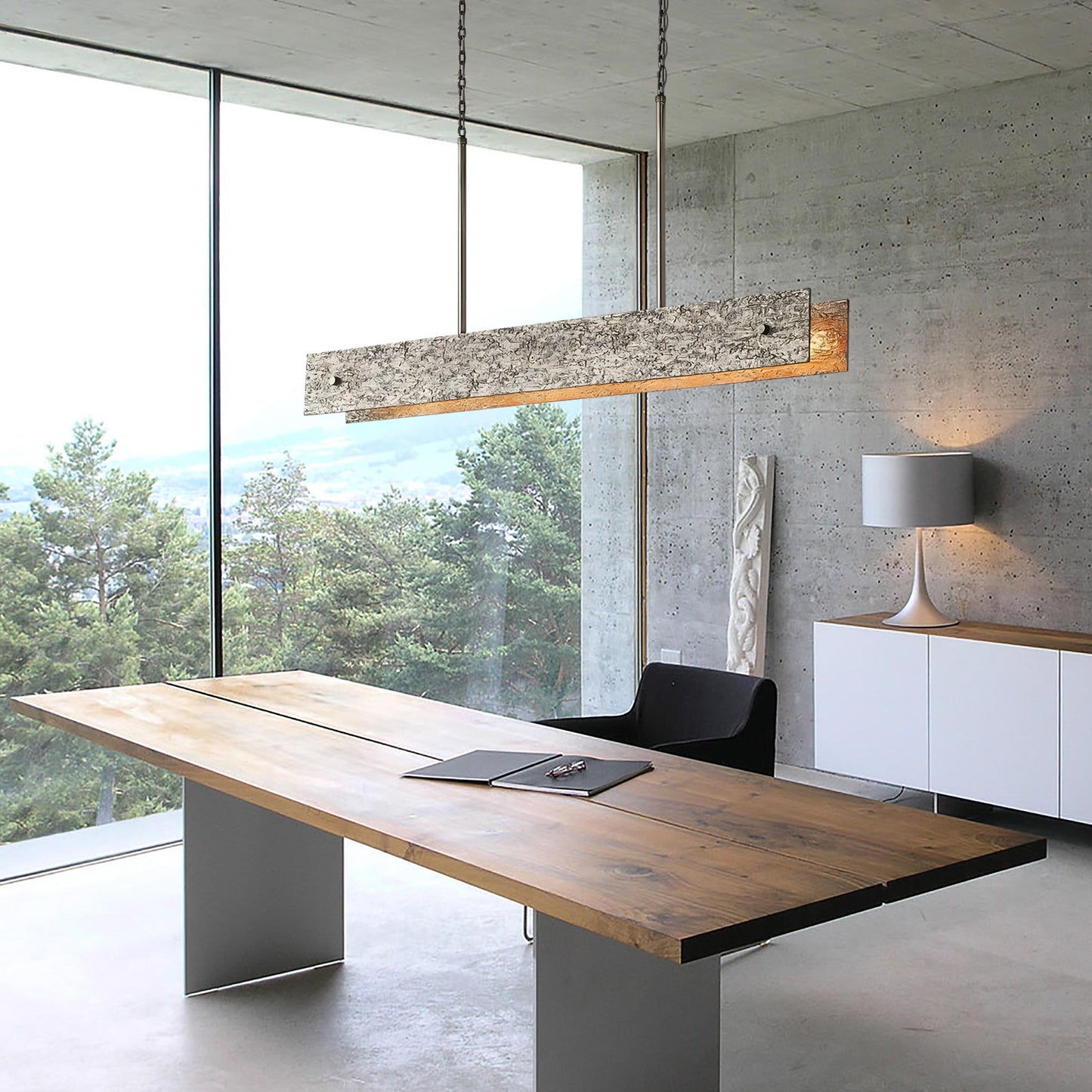 Textured Linear Pendant