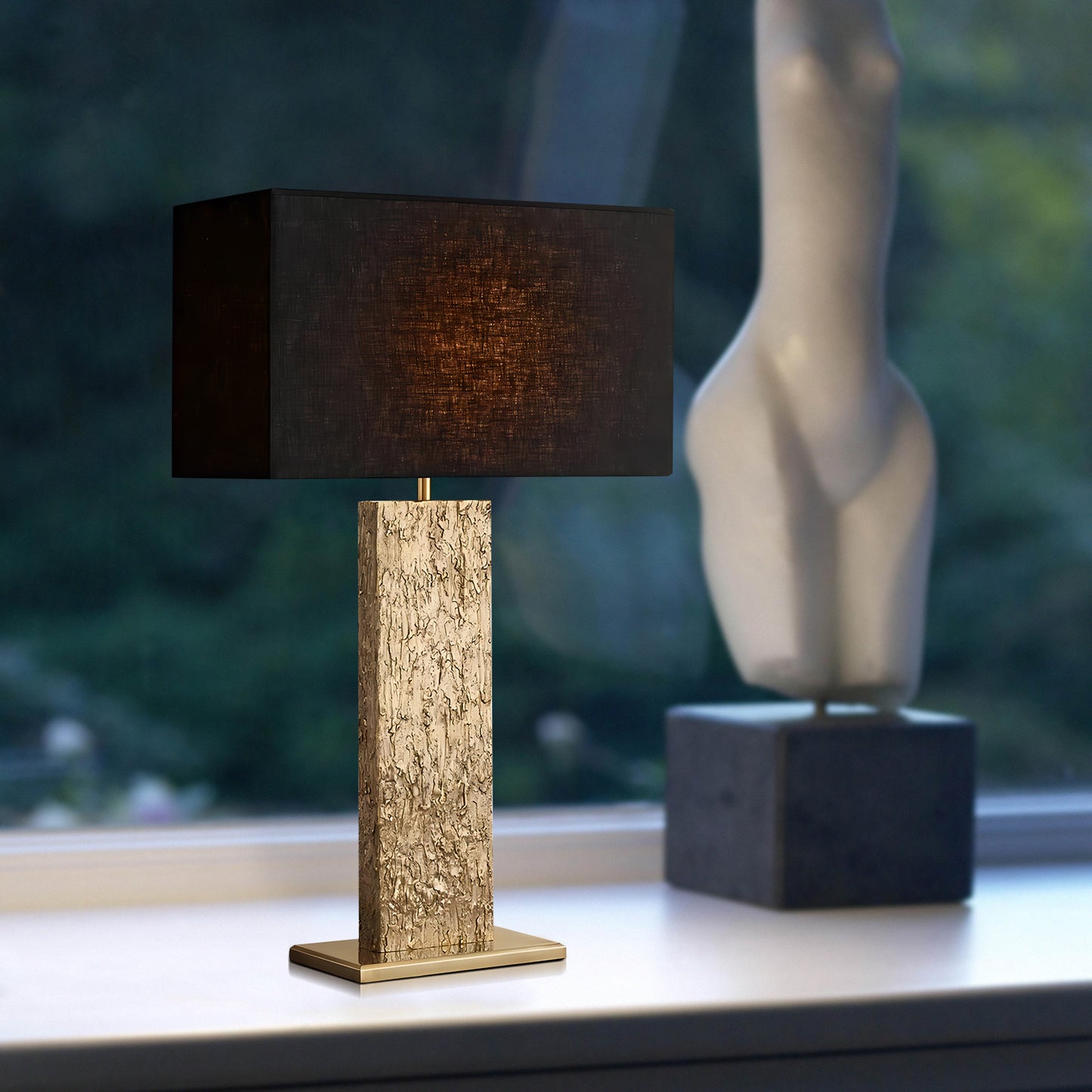 Textured Table Lamp