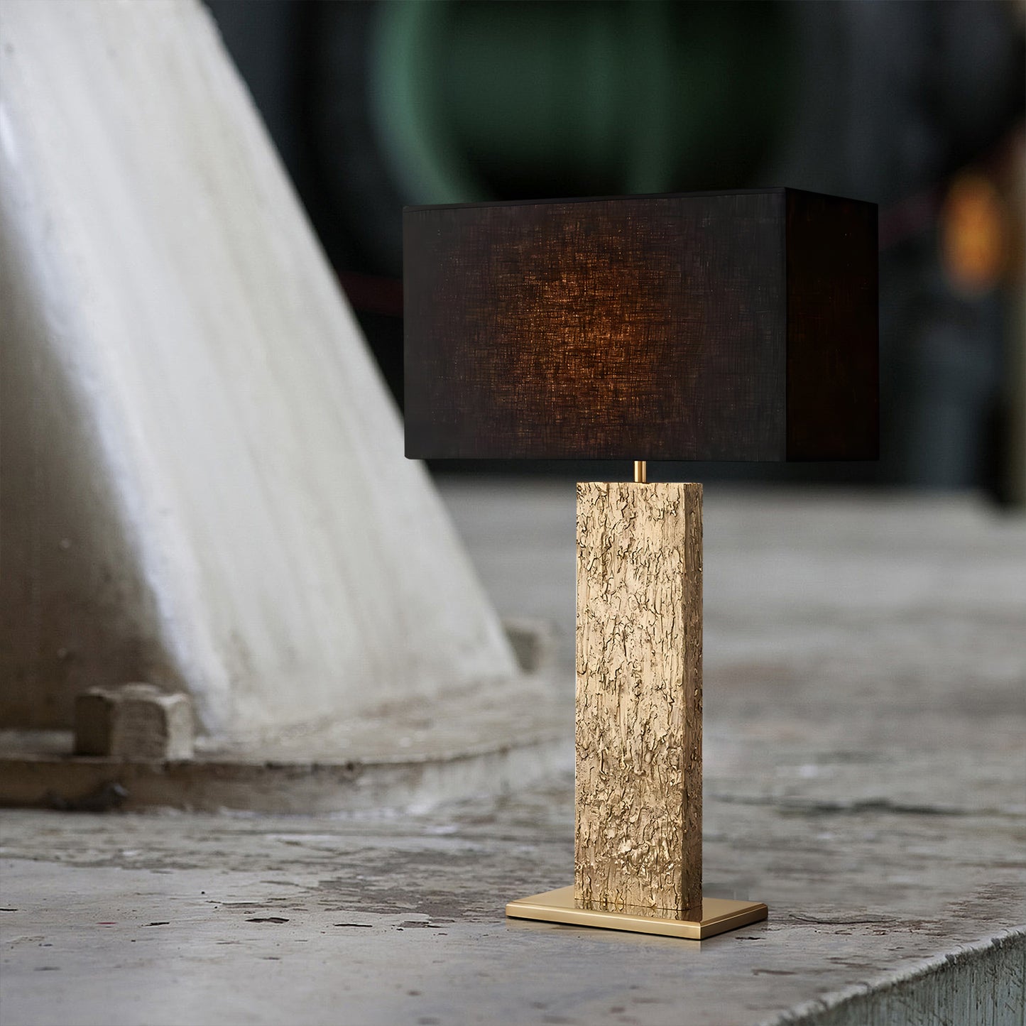 Textured Table Lamp