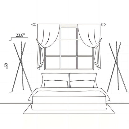 Three-pronged Floor Lamp