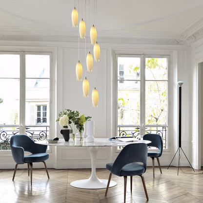 Tulip Ceramic Chandelier