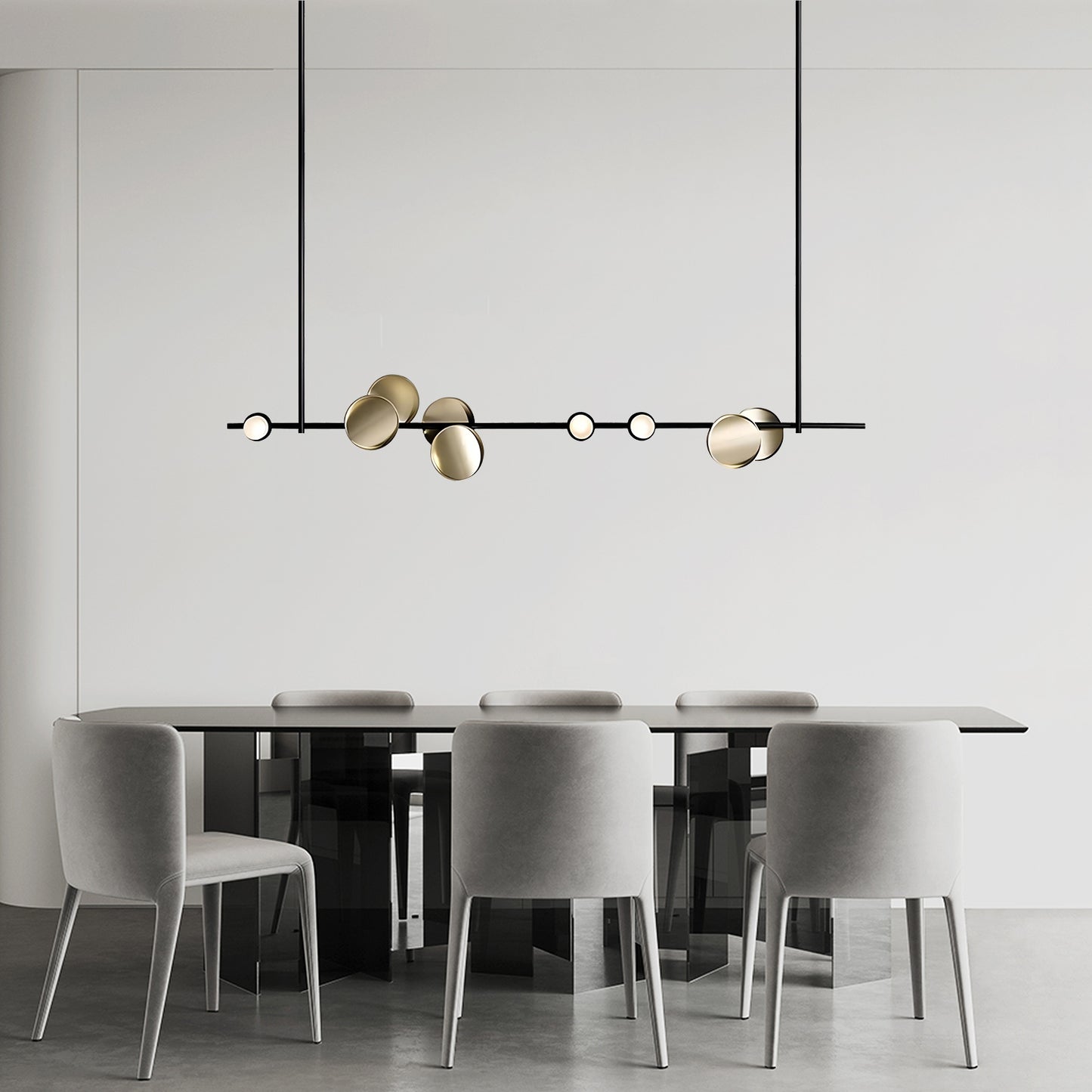 Typography Letter Pendant