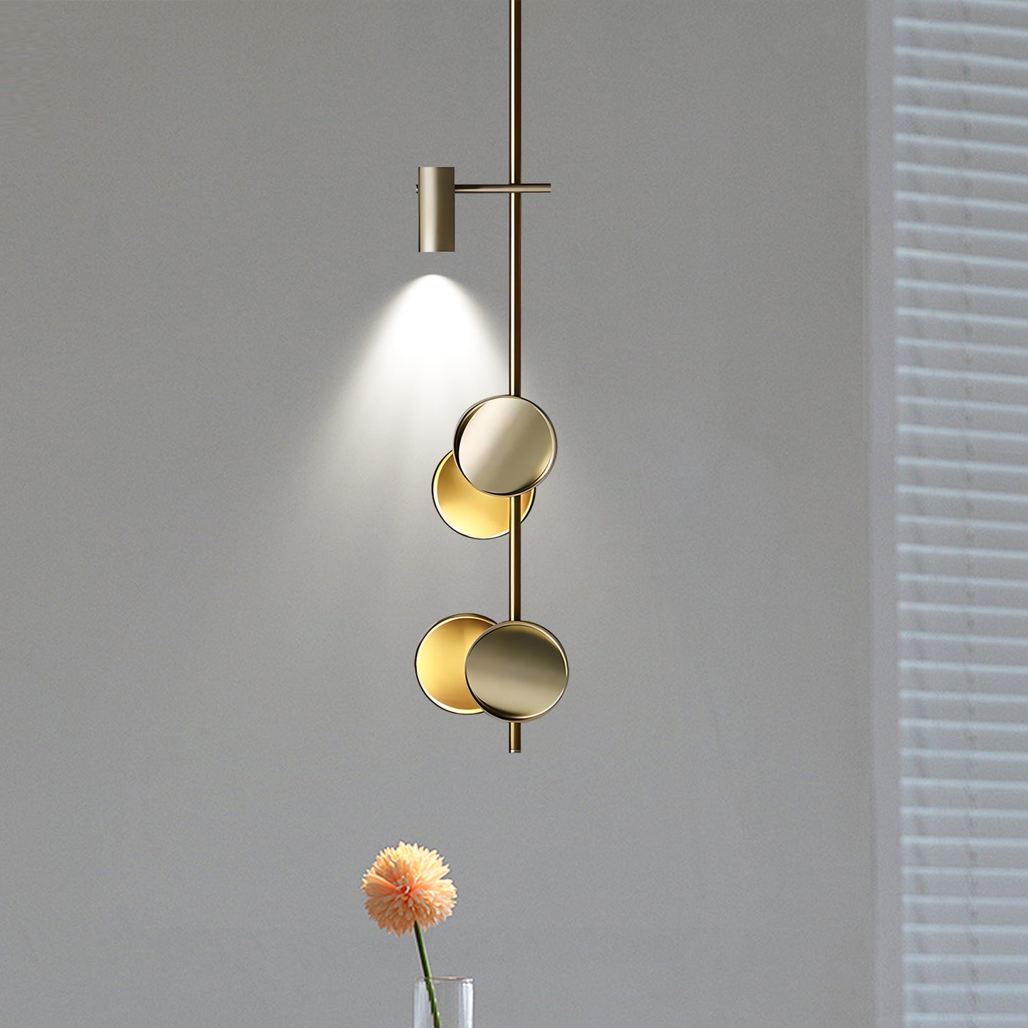 Typography Letter Pendant