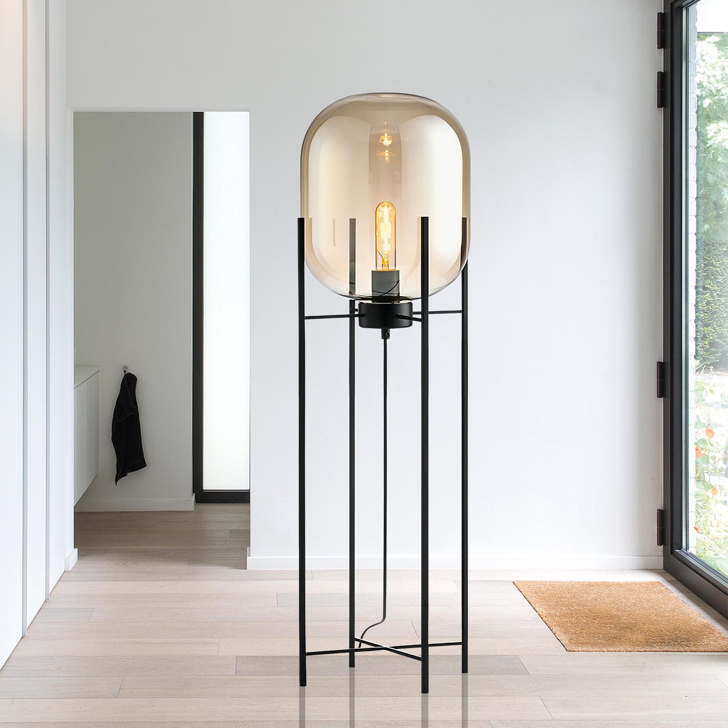 Wax Gourd Floor Lamp