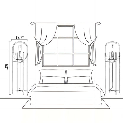 Wax Gourd Floor Lamp