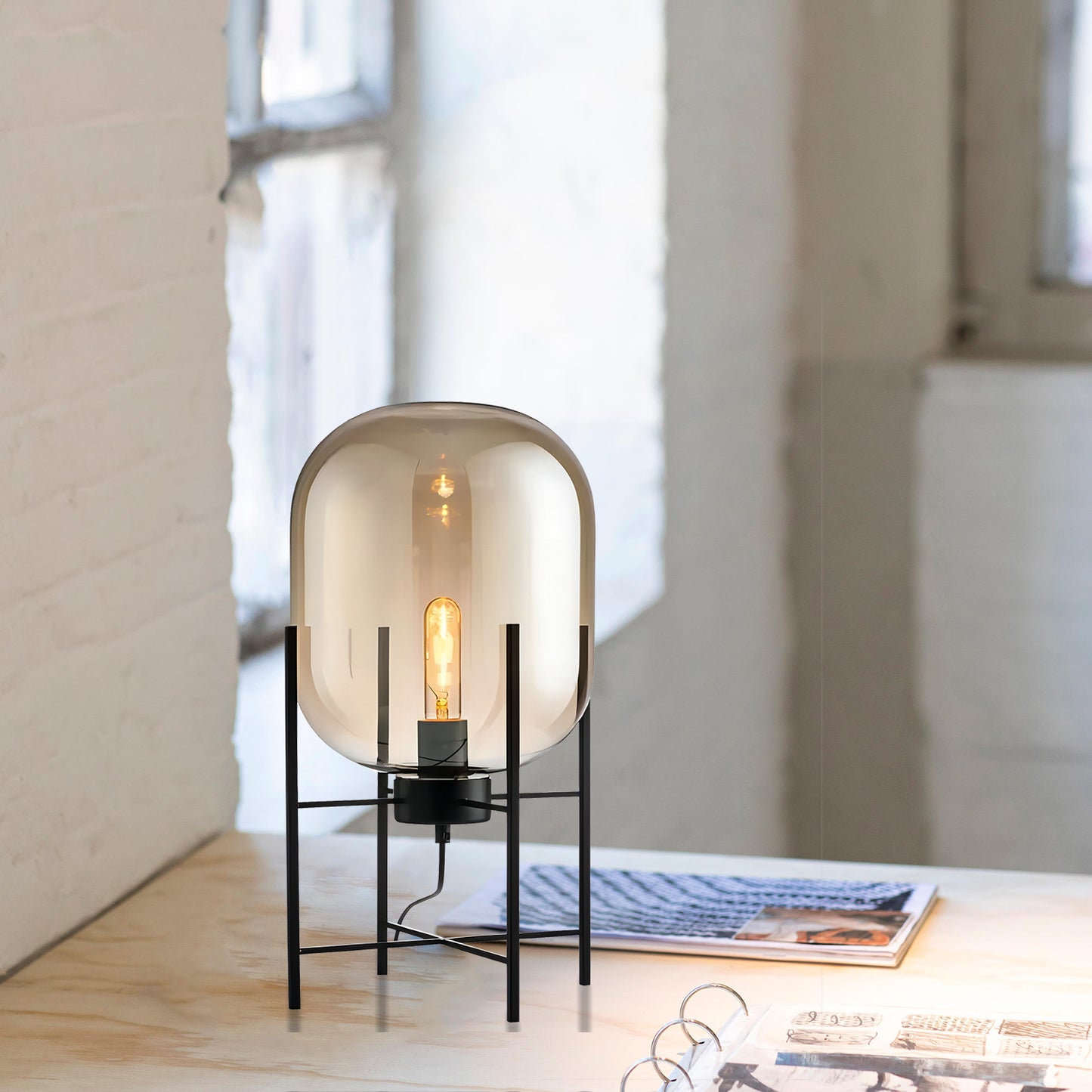 Wax Gourd Table Lamp