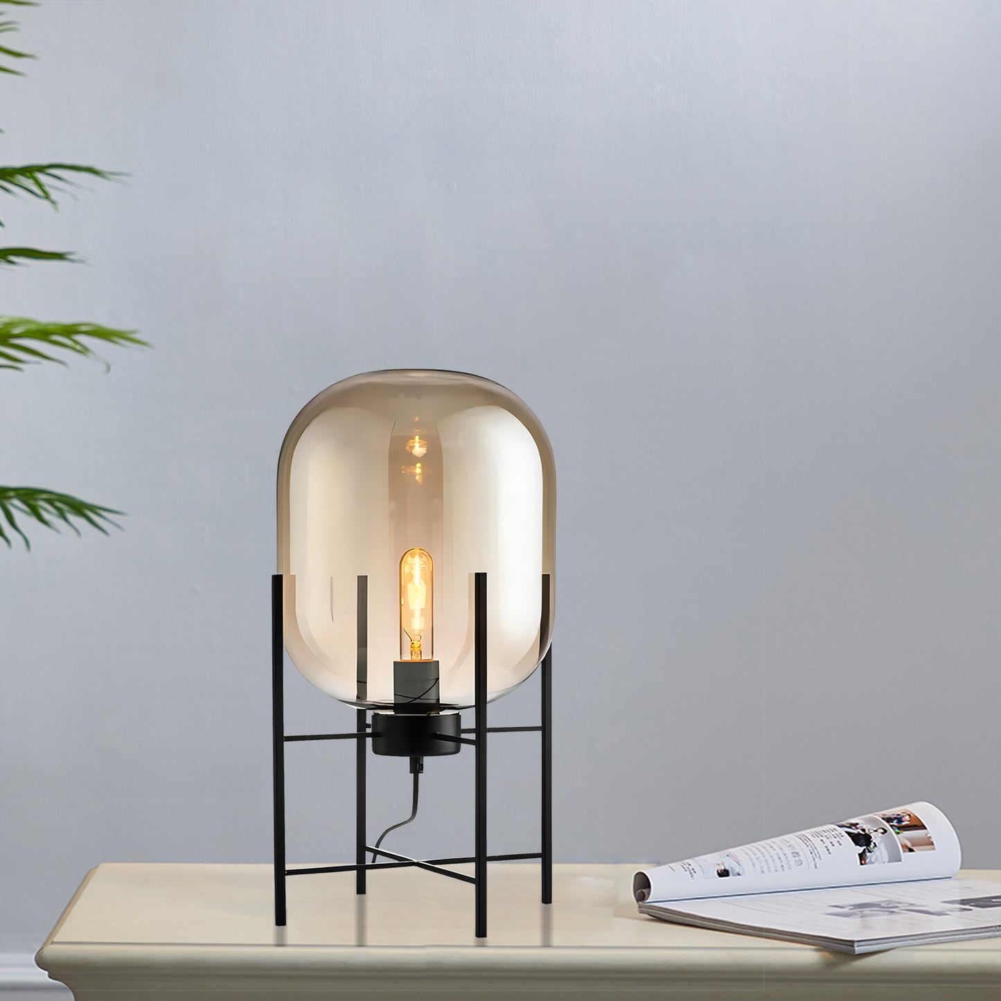 Wax Gourd Table Lamp