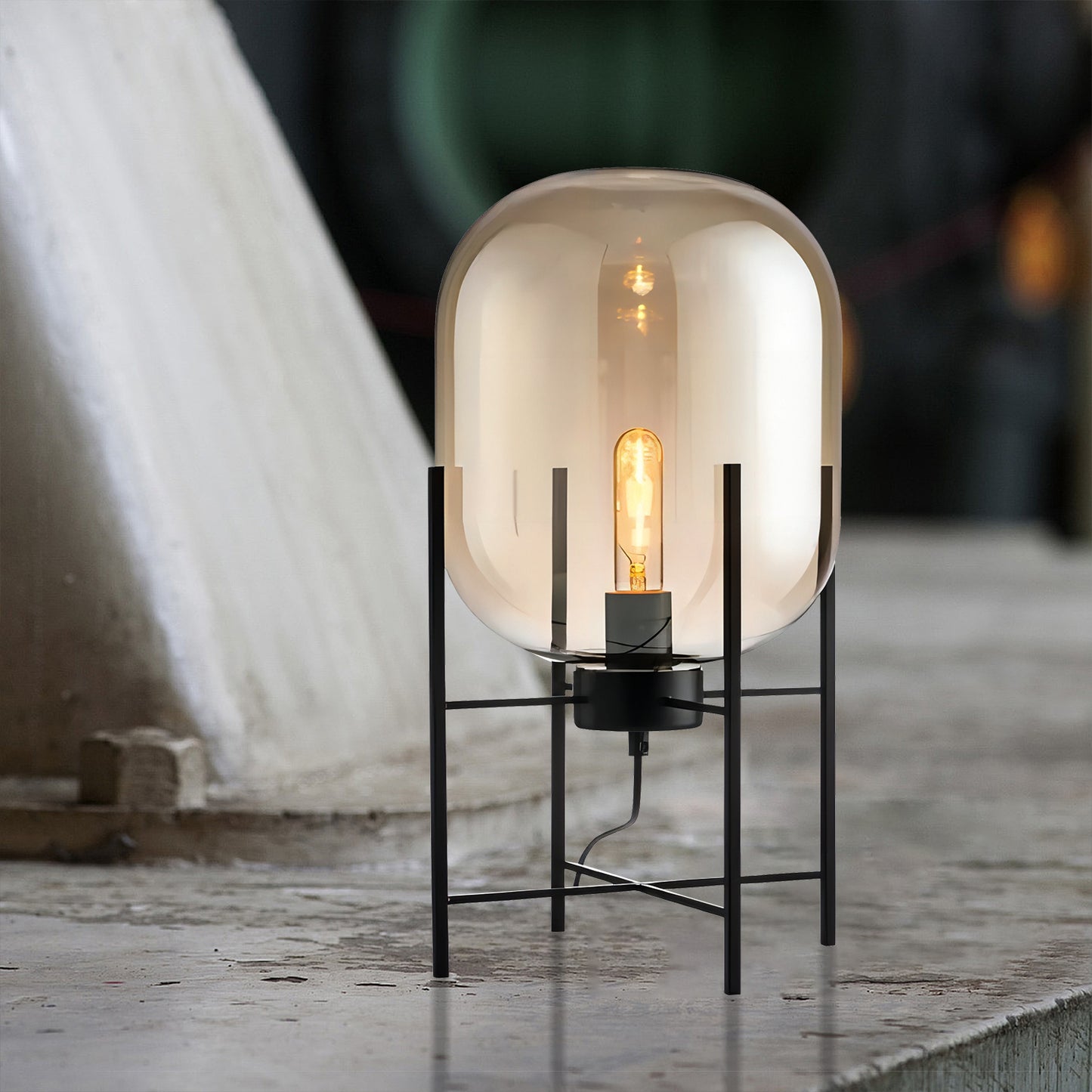 Wax Gourd Table Lamp