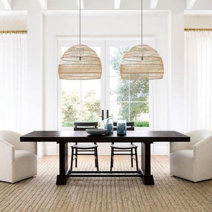 Wicker Rattan Pendant Lamp