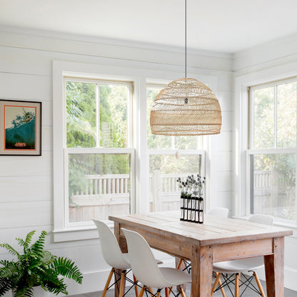 Wicker Rattan Pendant Lamp