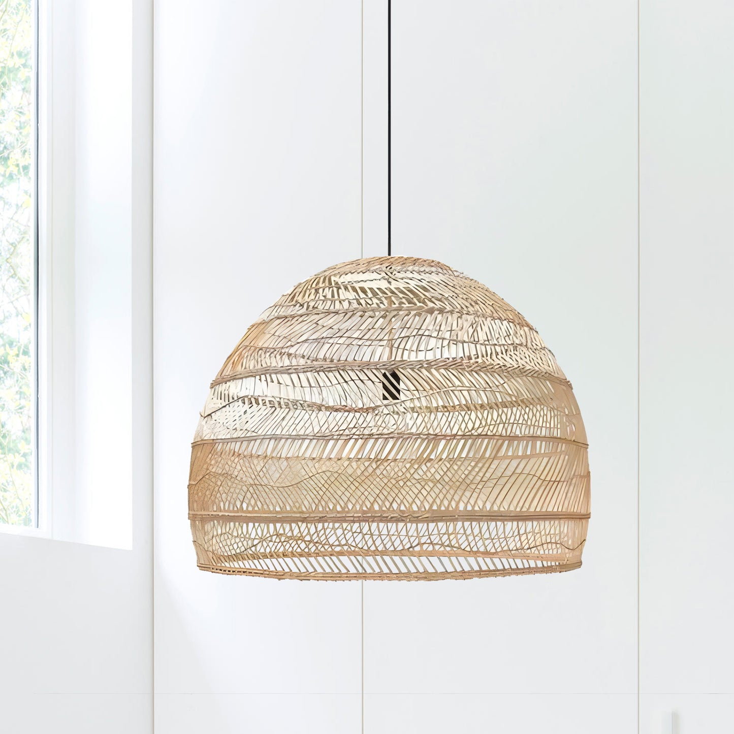 Wicker Rattan Pendant Lamp