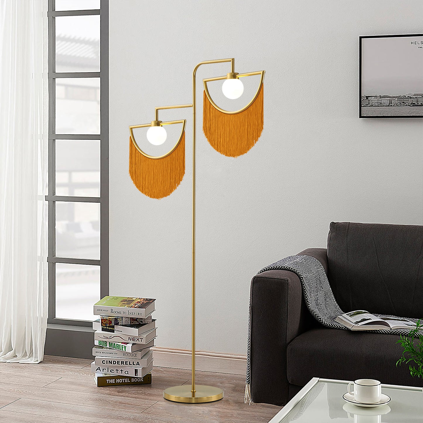 Wink Tassel Floor Lamp