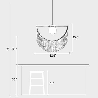 Wink Tassel Pendant Lamp