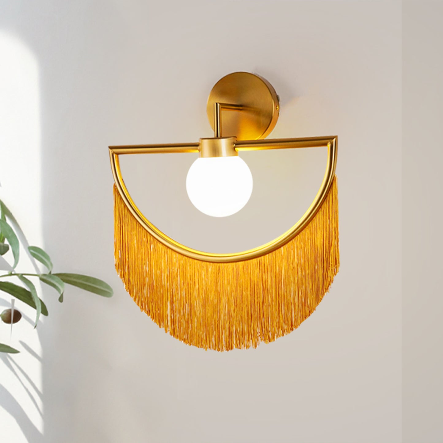 Wink Tassel Wall Lamp