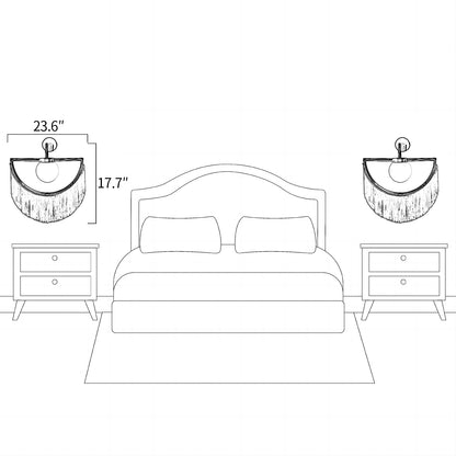 Wink Tassel Wall Lamp