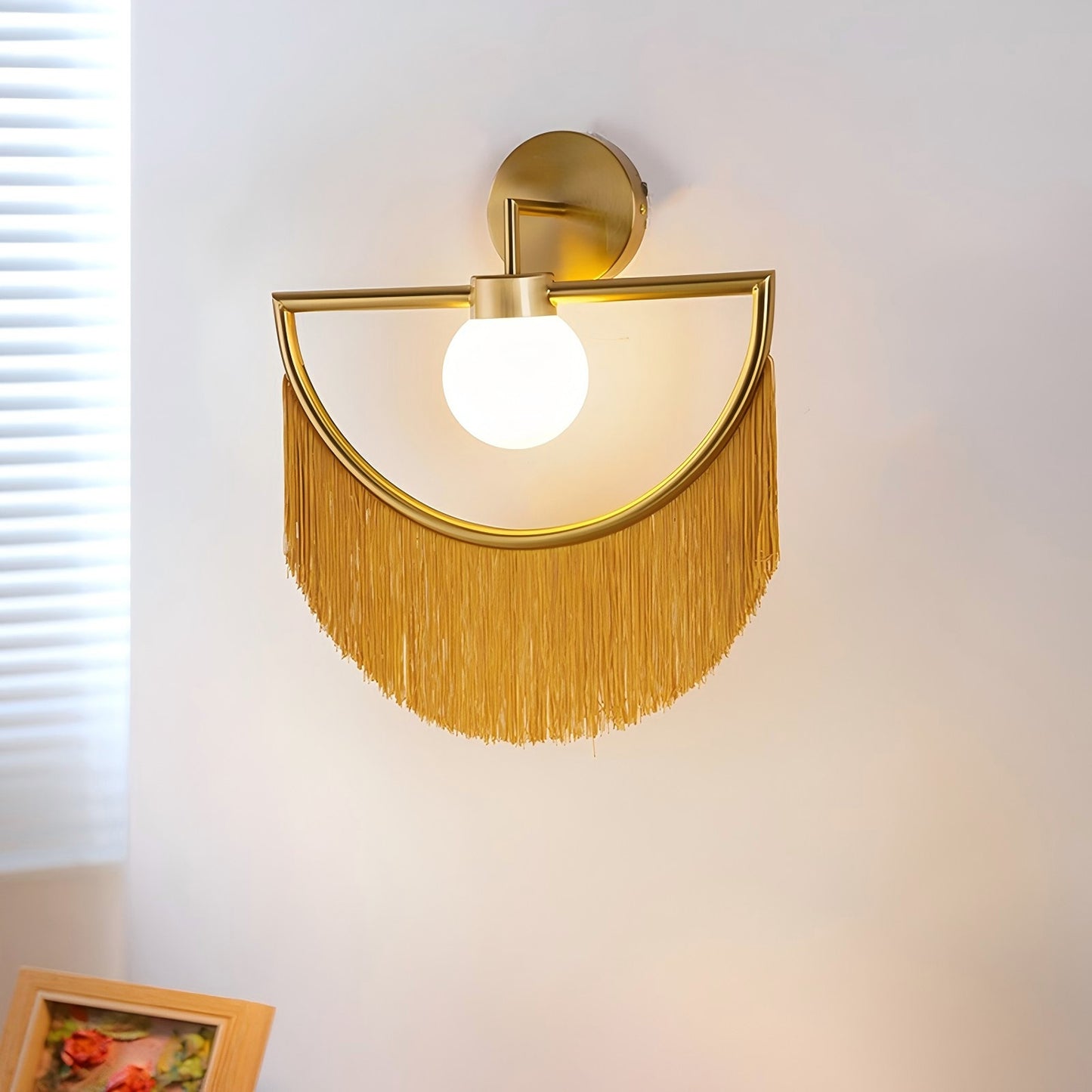 Wink Tassel Wall Lamp