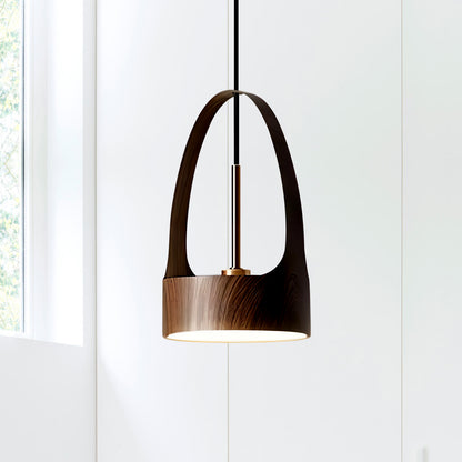 Wood Grain Pendant Lamp