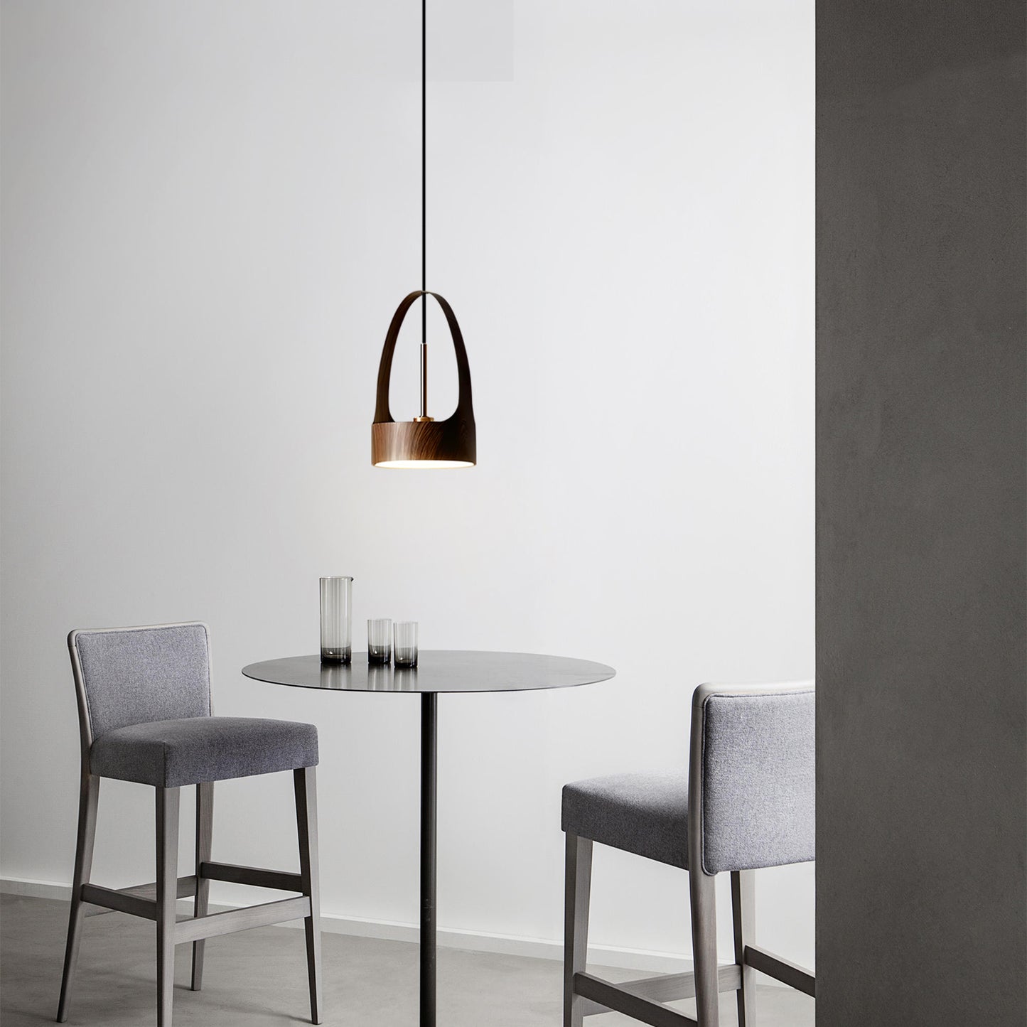 Wood Grain Pendant Lamp