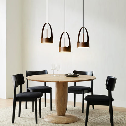 Wood Grain Pendant Lamp