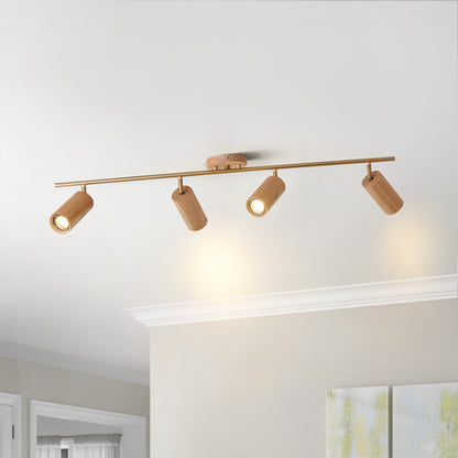 Wood Spotlight Track Light
