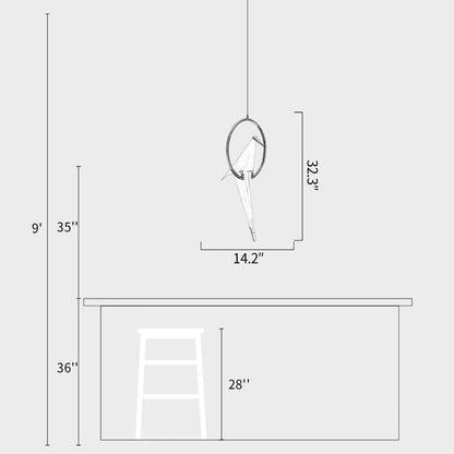 Woodpecker Pendant Lamp