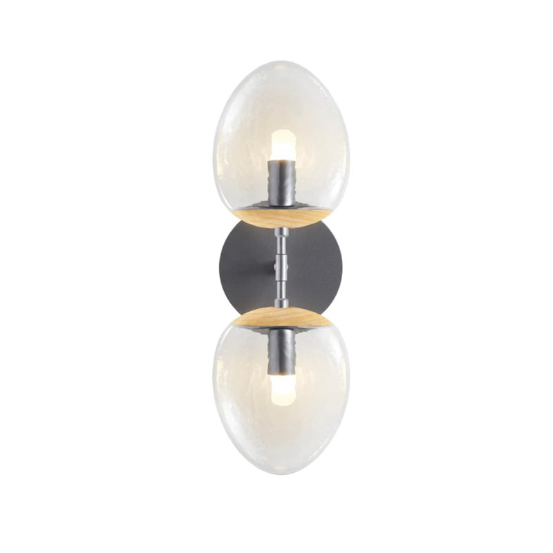 Leaf Oval Double Sconce