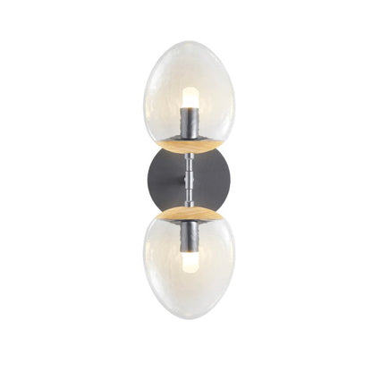 Leaf Oval Double Sconce