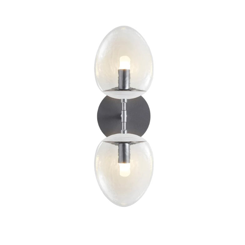 Leaf Oval Double Sconce