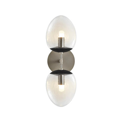 Leaf Oval Double Sconce