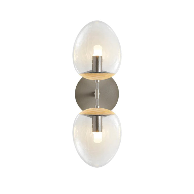 Leaf Oval Double Sconce