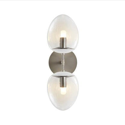 Leaf Oval Double Sconce