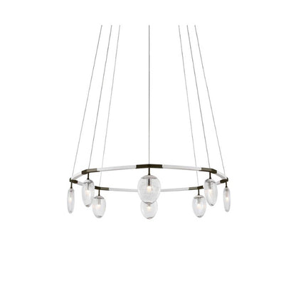 Leaf Oval Ring Chandelier