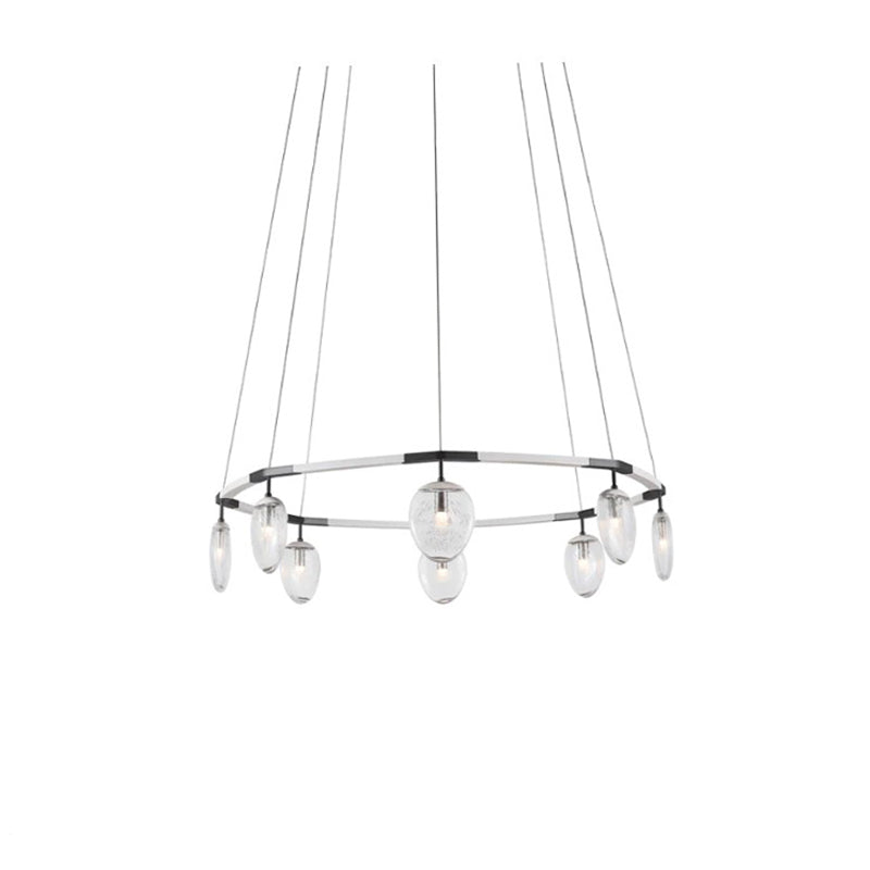 Leaf Oval Ring Chandelier